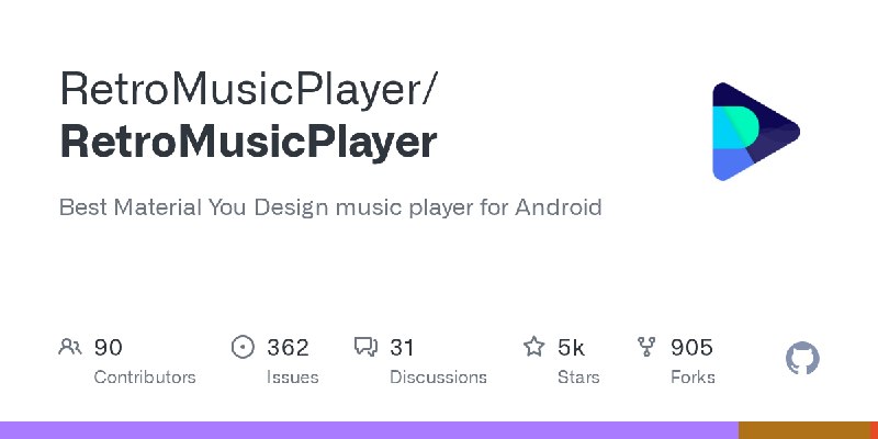 GitHub - RetroMusicPlayer/RetroMusicPlayer: Best Material You Design music player for Android