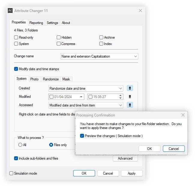 #软件 #工具💻 Attribute Changer - 文件/文件夹属性修改工具▎软件平台
