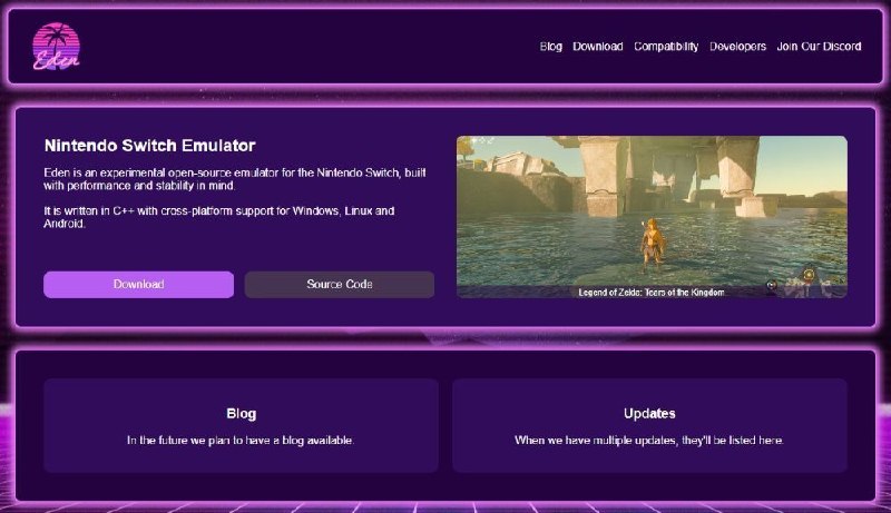 #软件 #开源 #游戏🌐 Eden - 任天堂 Nintendo Switch 模拟器▎软件平台
