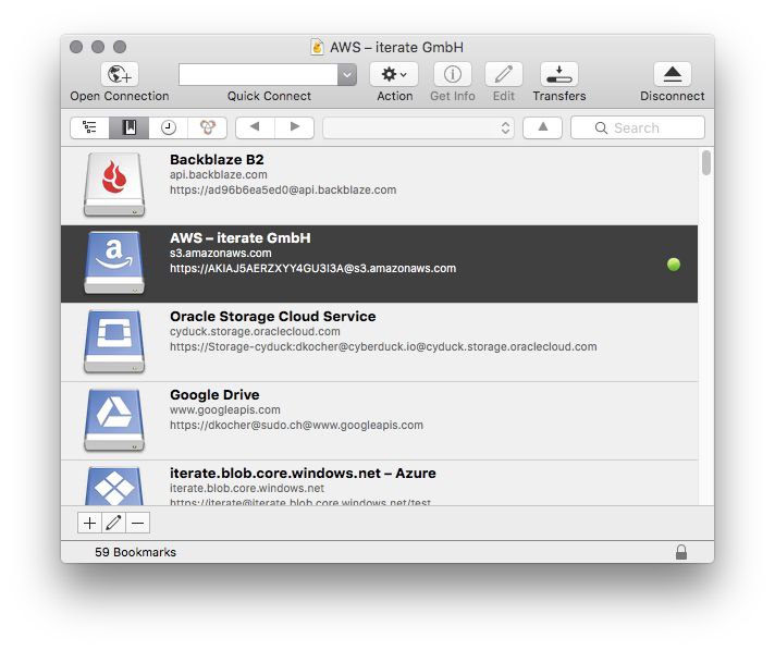 #软件 #工具 #开源✅ Cyberduck - 开源服务器和云存储浏览器▎软件功能