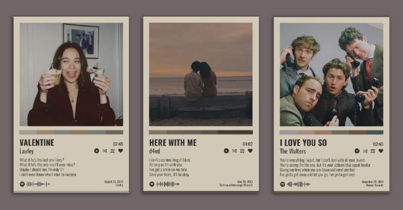 #GitHub #音乐 #工具☕ BeatPrints - 为您喜爱的曲目制作优雅时尚的海报▎项目介绍