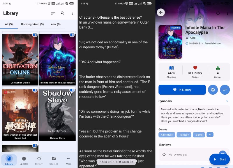 ⭐️ #软件 #小说 #开源📖 IReader - 跨平台插件化小说阅读器▎软件平台