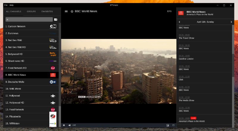 #软件 #开源 #播放器 #IPTV▶️ IPTVnator - 跨平台多功能 IPTV 播放器▎软件功能