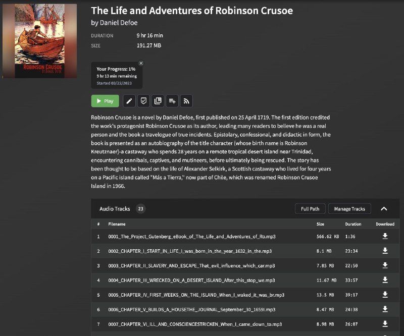 #GitHub #音频 #工具 #电子书🔁 EPUB to Audiobook Converter - EPUB 转有声书工具▎项目功能
