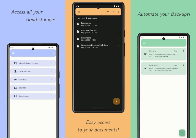 #软件 #工具 #开源🗂 RoundSync - 开源 Android 云文件管理器▎软件平台