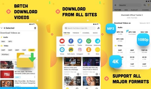 📥 SnapTube Pro v7.51.1 直装 VIP 高级版 ——  油管/推特/TikTok 下载器 #SnapTube✅修改内容