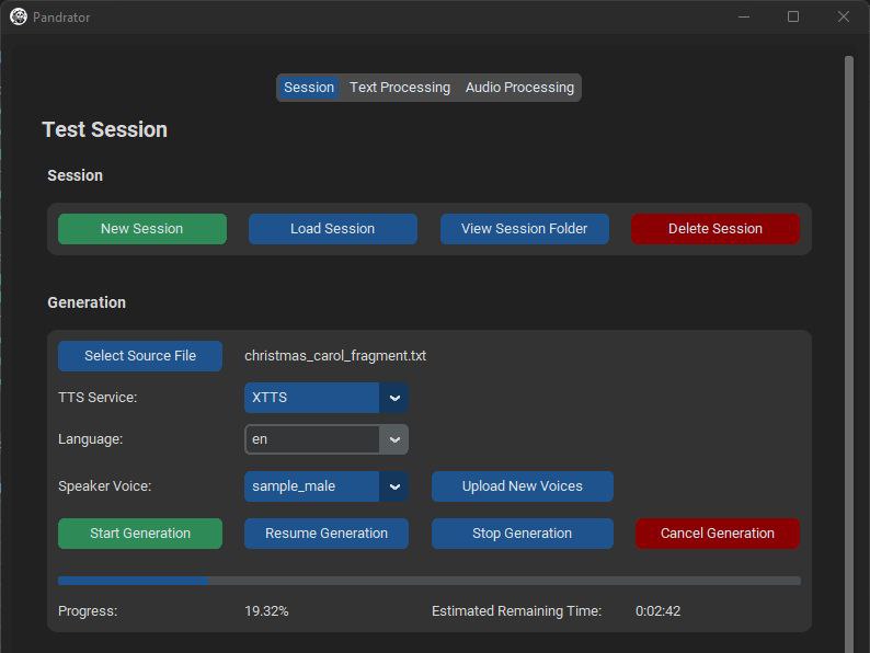 #软件 #开源 #AI #TTS😀 Pandrator - 开源高质量文本转语音工具▎软件功能