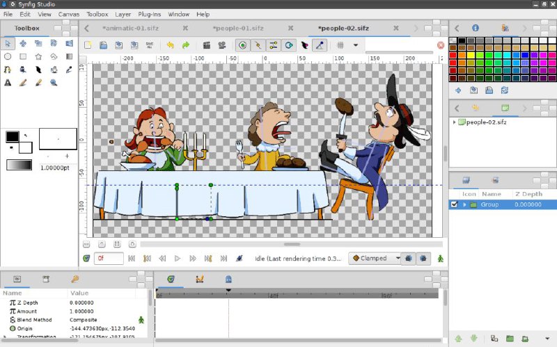#软件 #工具 #开源🎨 Synfig - 开源跨平台 2D 动画制作软件▎软件平台