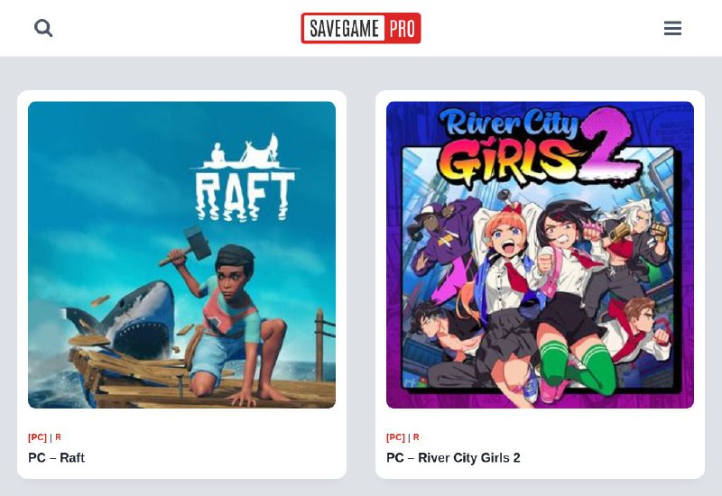 #网站 #游戏🗃 SaveGamePro - 免费 PC 游戏存档下载站▎网站介绍