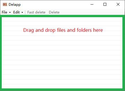 #软件 #工具 #开源📂 Delapp - 一个简易的 Windows 文件/文件夹删除工具▎软件功能