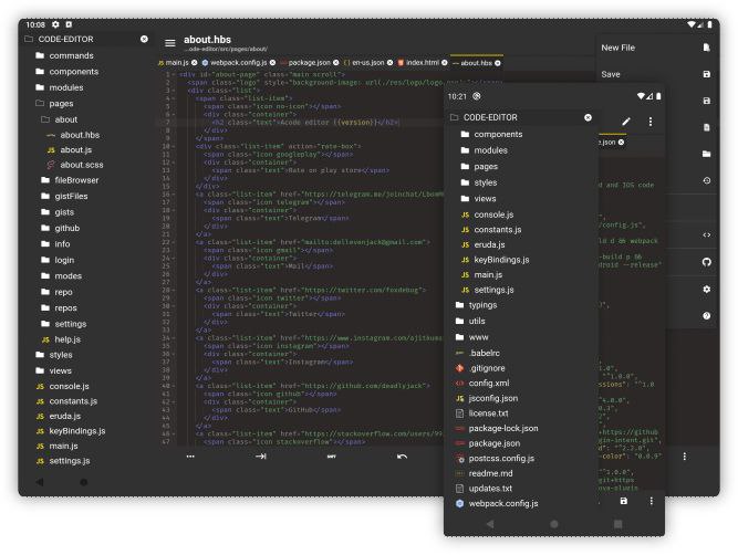 #软件 #编程 #开源🧑‍💻 Acode - 一款功能强大的安卓代码编辑器▎软件功能