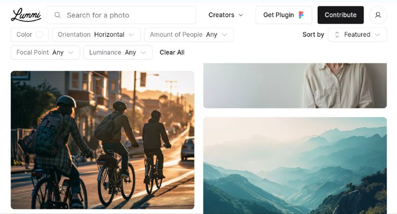 #网站 #素材 #AI🖼 Lummi - 一个免费无版权 AI 图库▎网站功能