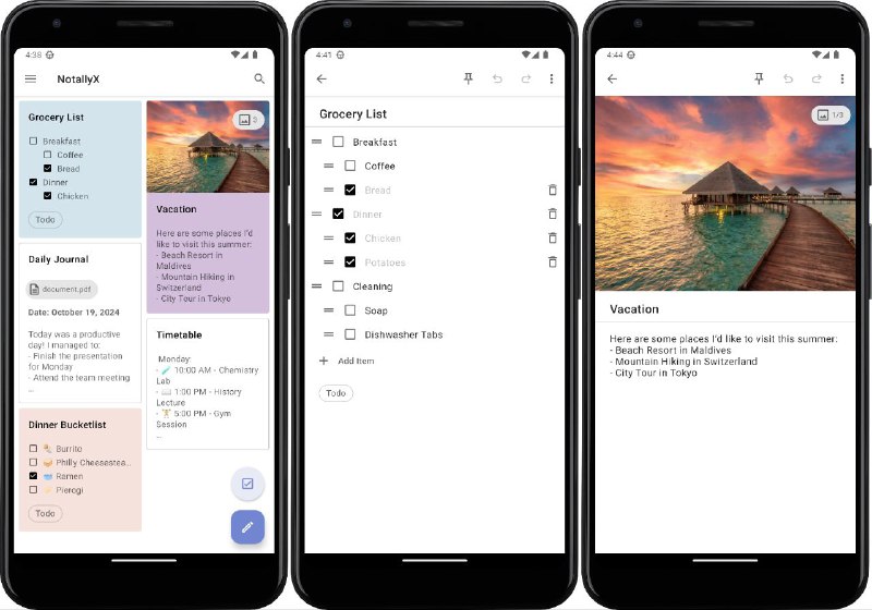 #软件 #笔记 #开源🗂 NotallyX - 简约开源 Android 笔记应用▎软件功能