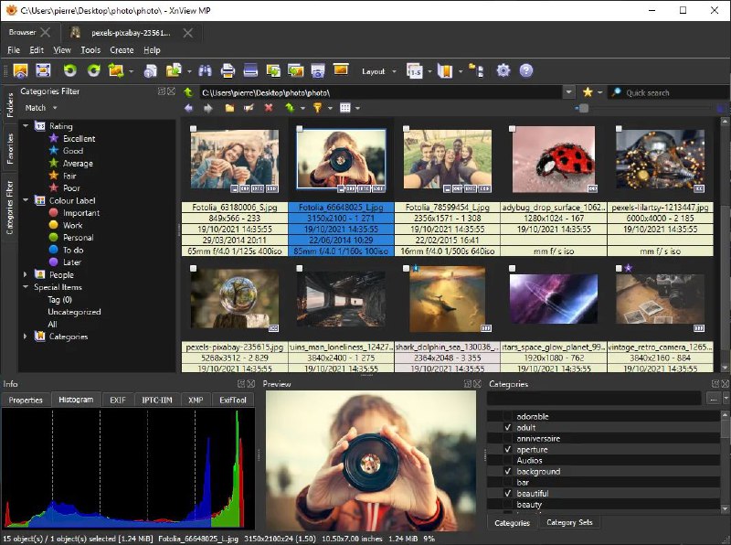 #软件 #图像 #开源🔍 XnView MP - 一款多功能且强大的图像查看器▎软件功能