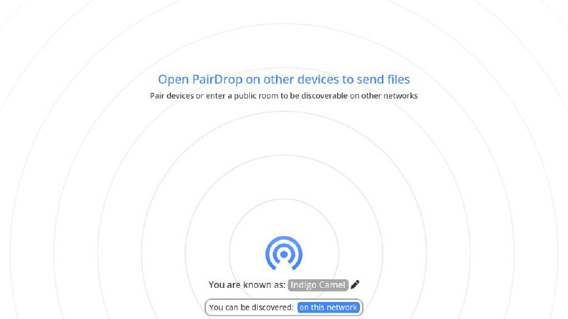 #网站 #传输 #开源📶 PairDrop - 开源 Web 端本地文件传输工具▎网站功能