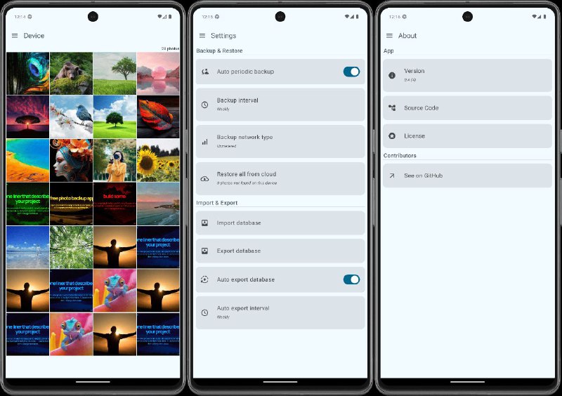 #软件 #备份 #工具 #Telegram☁️ Whitehole - 基于 Telegram 的照片备份管理工具▎软件功能