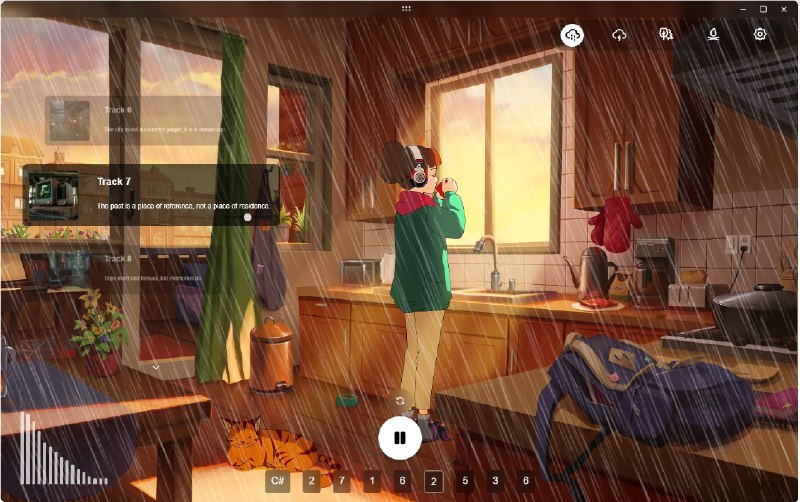 ⭐️ #软件 #开源 #音乐🎵 LoFi Engine - 本地离线生成 LoFi 音乐应用▎软件平台