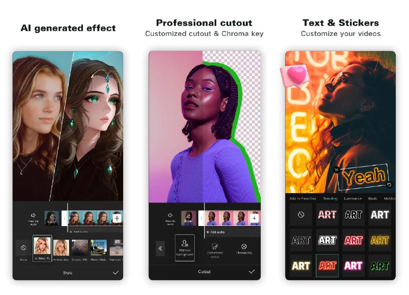 🎥 CapCut v16.5.0 剪映国际高级会员解锁破解版 —— 全能照片和视频编辑器 #CapCut✅修改内容