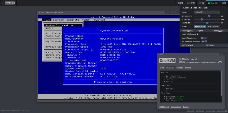 ⭐️ #GITHUB #工具💻 One-KVM - 基于 PiKVM 的 DIY IP-KVM 解决方案▎项目介绍