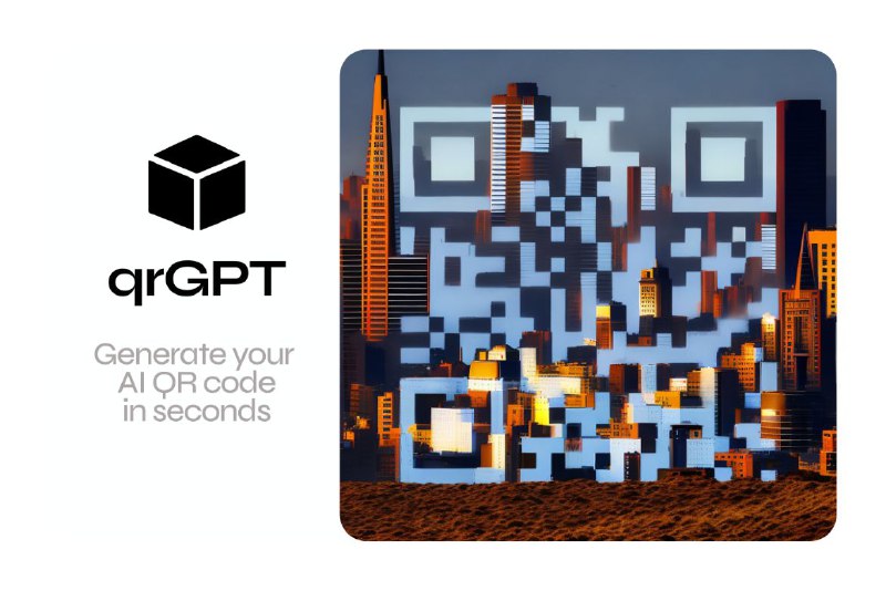 #开源 #工具 #AI 💠 qrGPT▎项目功能