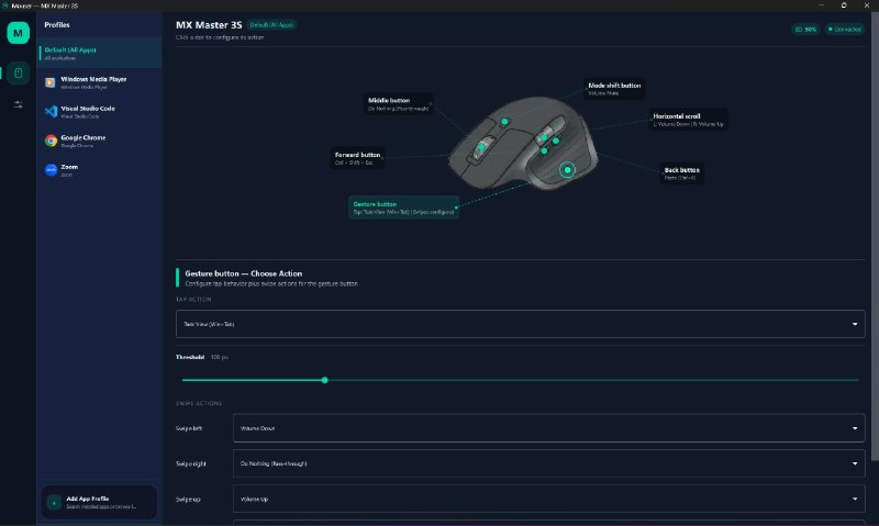 ⭐️ #软件 #工具🖱 Mouser - 罗技鼠标按键映射工具▎软件平台
