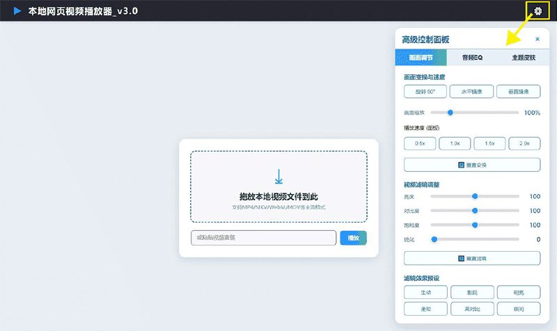#软件 #播放器🌐 本地网页视频播放器 - 支持 RTX HDR 的本地网页视频播放器▎软件平台