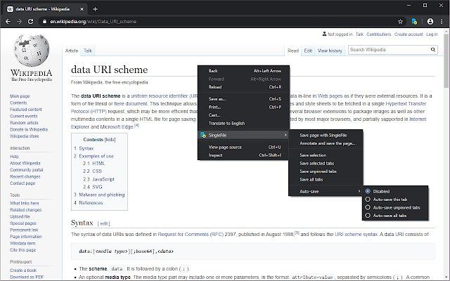 #插件 #工具 #开源📄 SingleFile - 将完整网页保存为单个 HTML 文件▎插件平台