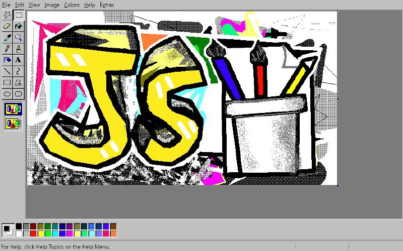📂 #开源 #网站 #工具 #设计🎨  JS Paint▎项目功能