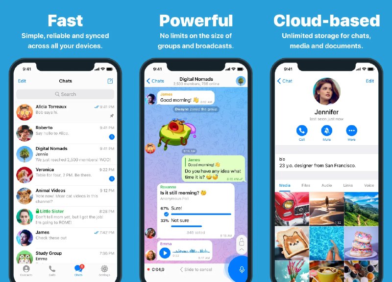 💬 Telegram v12.6.3 去广告本地大会员解锁版 —— 跨平台即时通讯软件 #Telegram✅修改内容