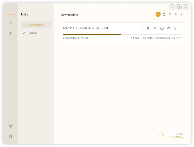 ⭐️ #软件 #工具⬇️ Motrix Next - 全功能下载管理器▎软件平台