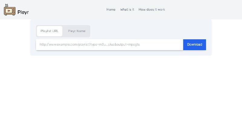 #网站 #IPTV #播放器📺 Pleyr - 在线网页 IPTV 播放器▎网站功能