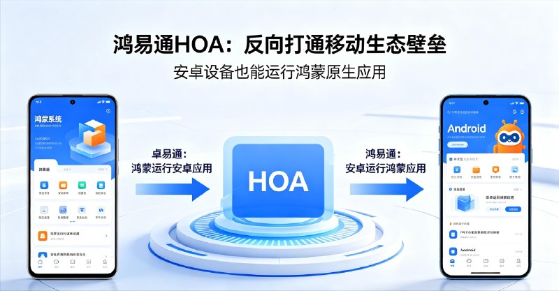 ⭐️ #软件 #工具🌺 HOA - 在 Android 设备上运行 OpenHarmony / HarmonyOS HAP 应用▎软件平台