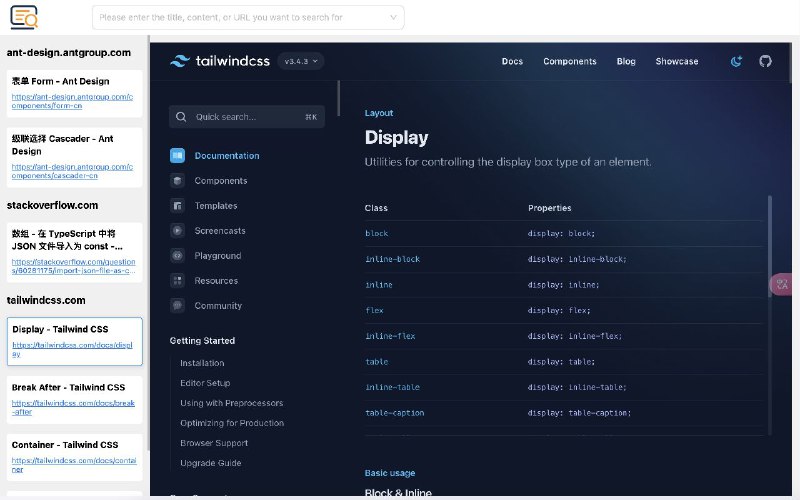 #插件 #工具 #开源 #浏览器🗂 网页文档 - 一个网页文档本地管理插件▎插件功能